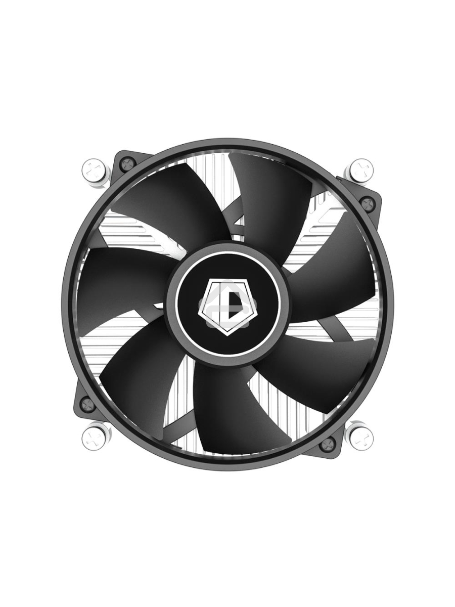 Кулер ID-COOLING DK-17 PWM серебристый/черный 92мм алюминий 2200rpm 26db 4-pin 65W 42мм