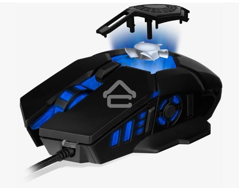 Мышь проводная SVEN RX-G880 черный, 7000 dpi, USB, кнопки - 7