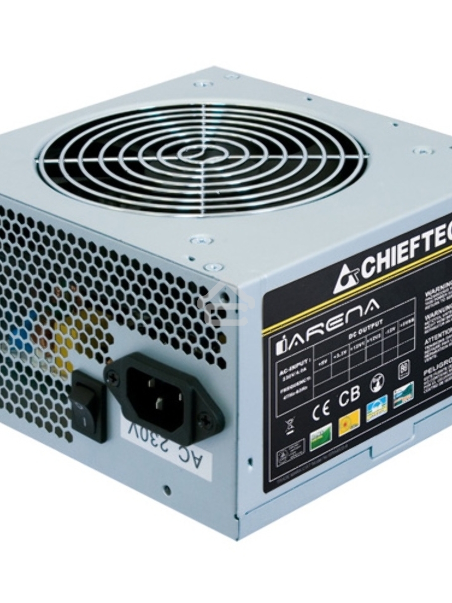 Блок питания Chieftec GPA-400S8 OEM, 400Вт, 80 PLUS, 120мм, серый