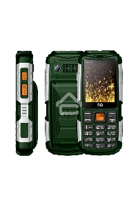 Мобильный телефон BQ 2430 Tank Power серебро/камуфляж