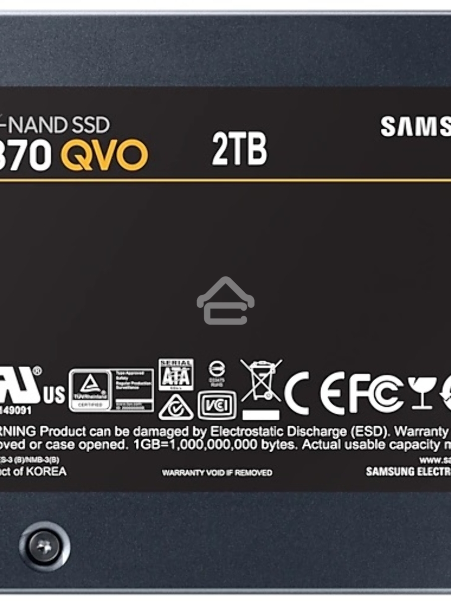 Накопитель SSD Samsung 870 QVO, 2TB, SATA III, 2.5