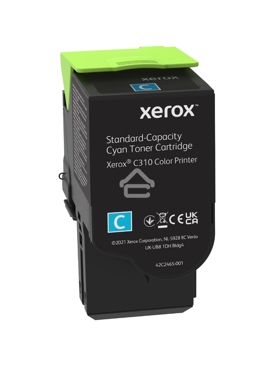 Картридж лазерный XEROX C310 голубой 2K (006R04361)