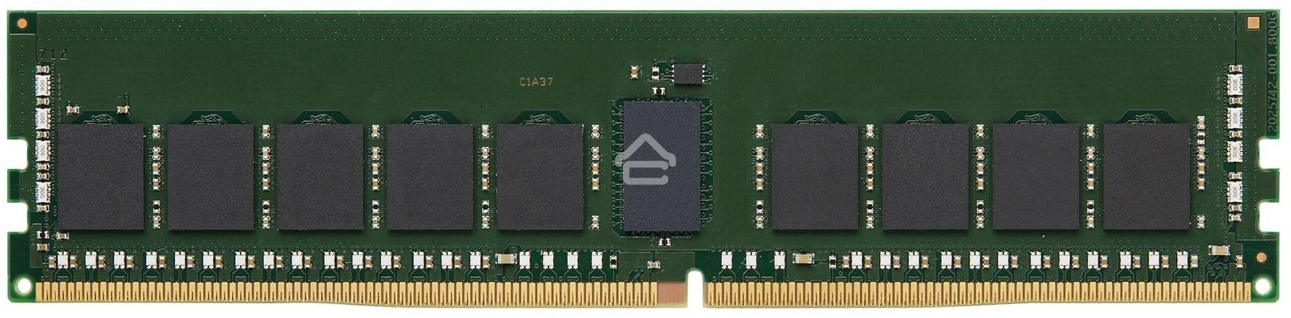 Оперативная память Kingston, DDR4, 16GB (1x16GB), 3200MHz, CL22, ECC, RDIMM