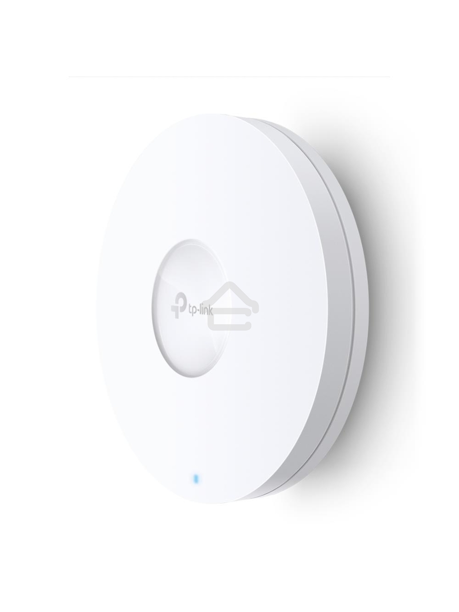 Точка доступа TP-Link 11AX dual-band ceiling access point, up to 1200 Mbit / s at 5 GHz and up to 574 Mbit / s at 2.4 GHz, 1 10/100/1000Mbps LAN port, support PoE 802.3at standard, support BSS coloring, Seamless Roaming, Mesh, Band Steering, Airtime Fairn