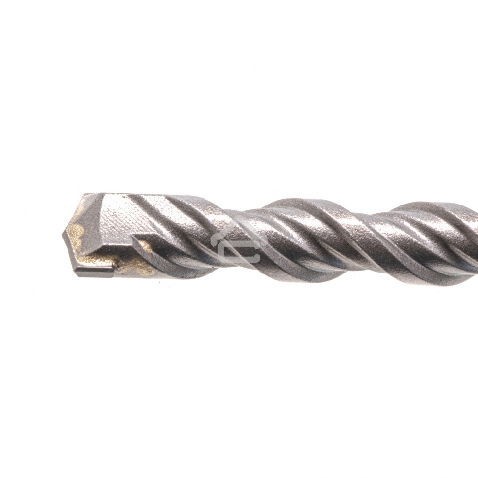 Бур по бетону Denzel двойная спираль, Cobalt W-tip, 12x310 мм, SDS PLUS