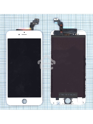 Дисплей для Apple iPhone 6 Plus в сборе с тачскрином (Foxconn) белый