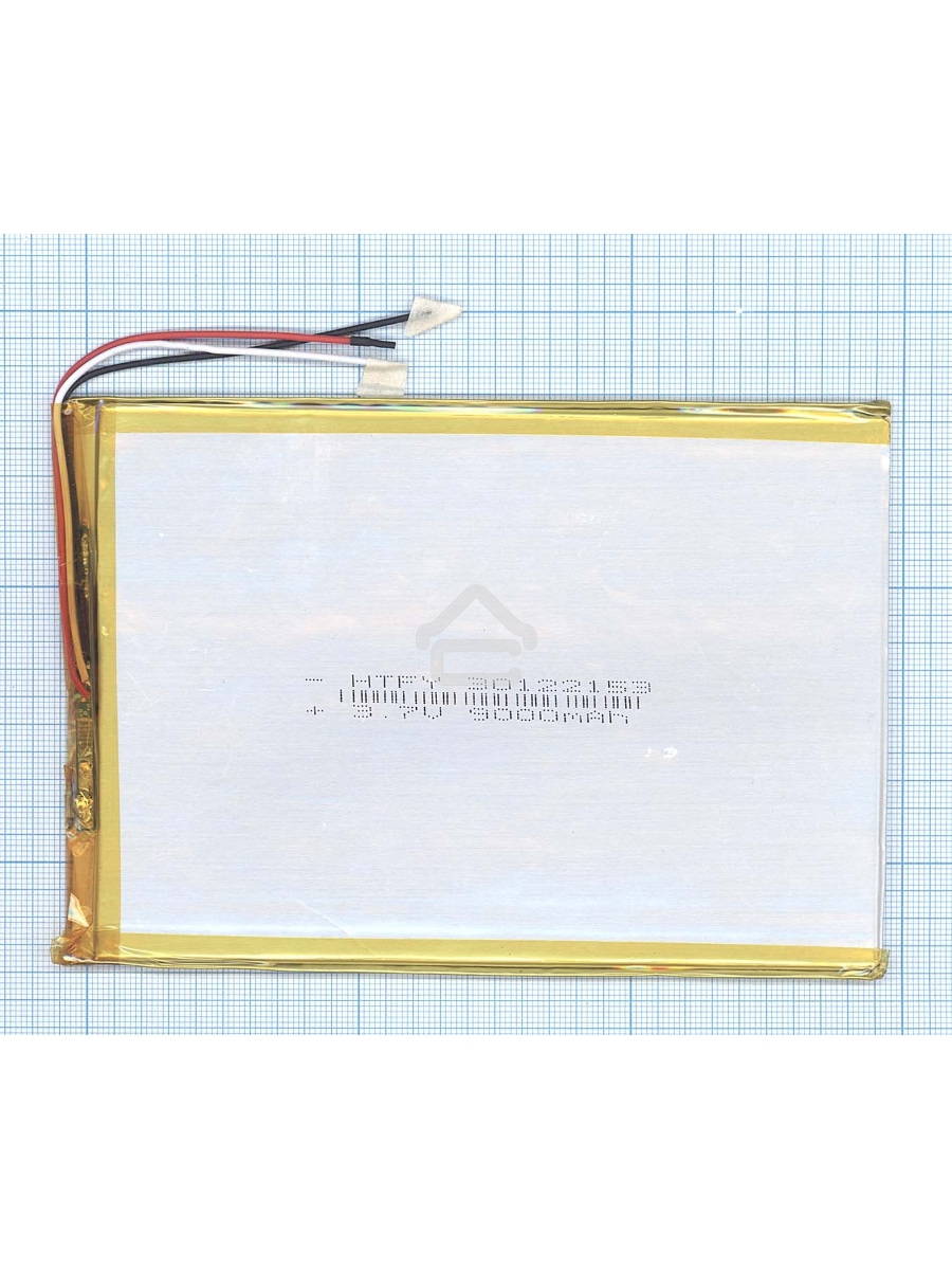 Аккумулятор Li-Pol (батарея) 3*122*153мм 3pin 3.7V/9000mAh
