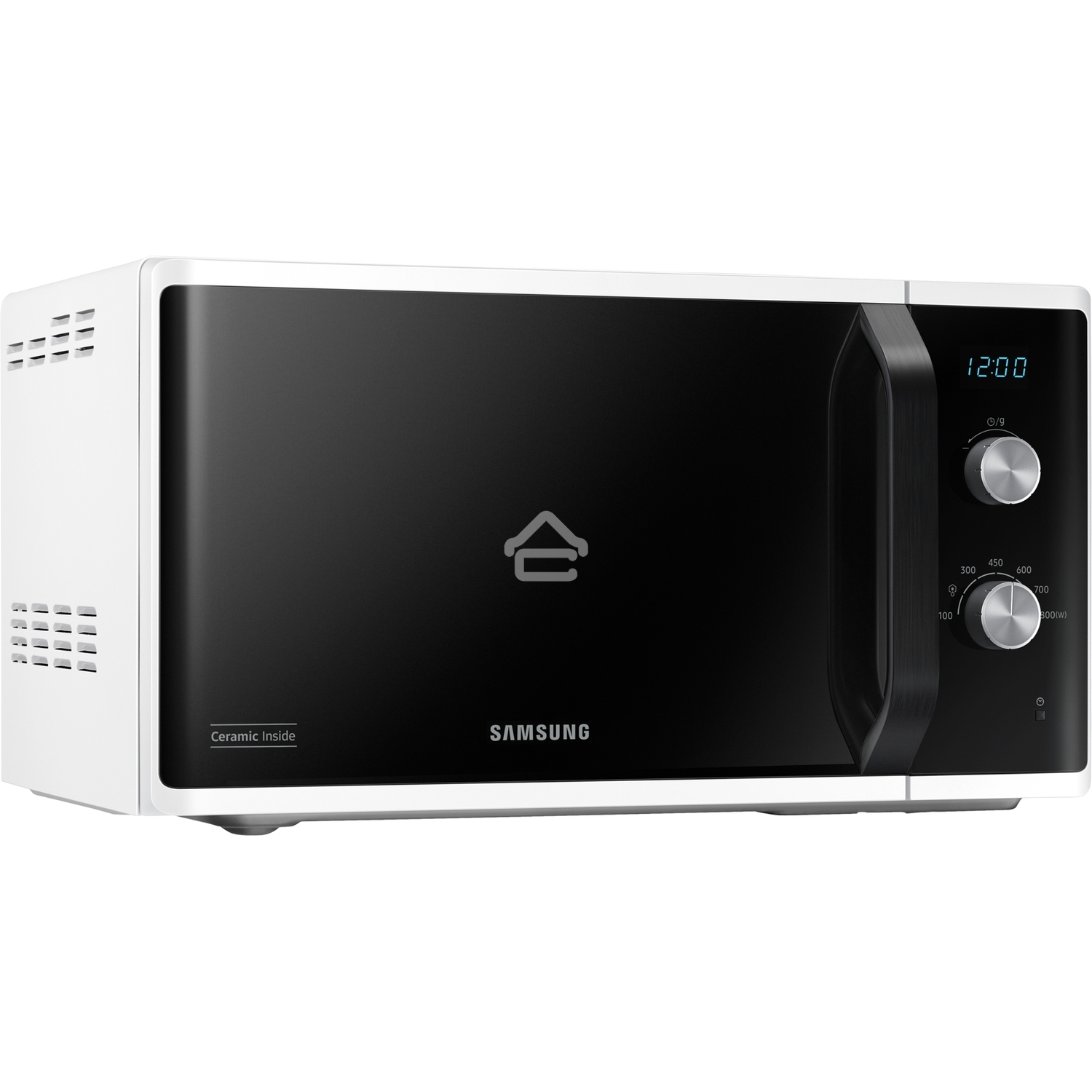 Микроволновая печь Samsung MS23K3614AW белый, 23 л, 800 Вт, переключатели - поворотный механизм