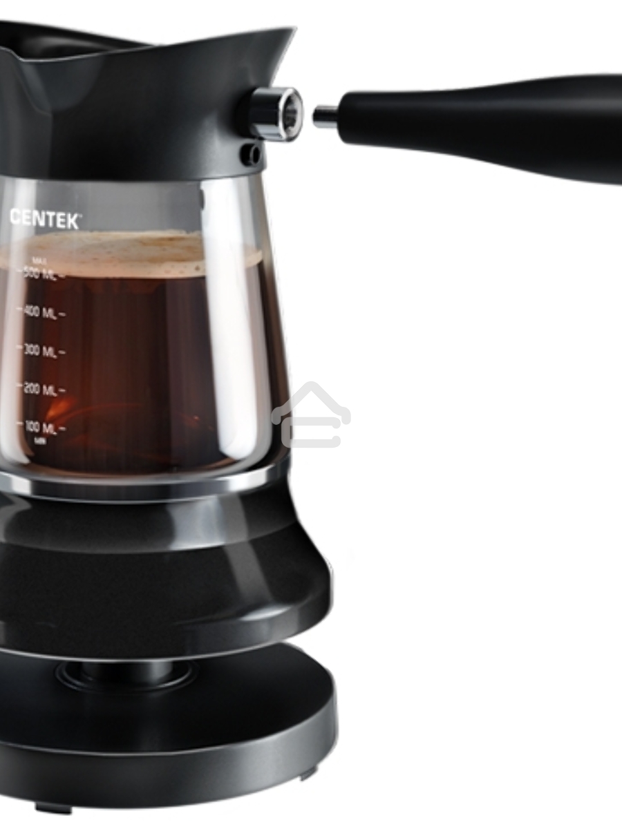 Электрическая турка Centek CT-1096 черный, 0.5 л, 480 Вт.