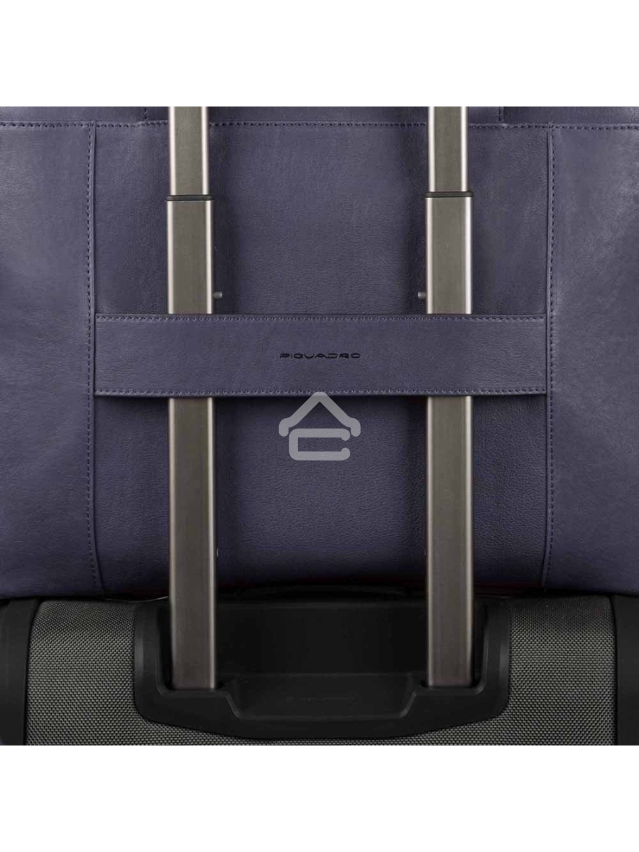 Сумка для ноутбука Piquadro Black Square CA4021B3/BLU4 синий натур.кожа