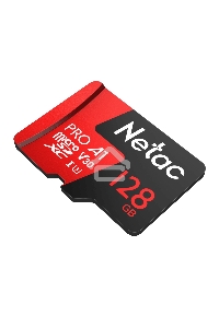 Флеш карта MicroSD card Netac P500 Extreme Pro 128GB, retail version w/SD adapter