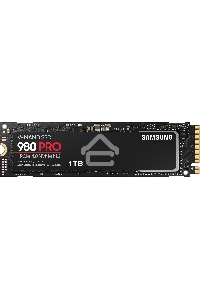 Накопитель SSD Samsung 980 PRO, 1TB, PCIe 4.0 x4, M.2 2280, NVMe, R/W 7000/5000, с радиатором