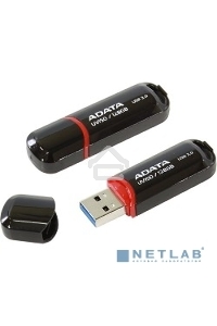 Флеш диск 128GB ADATA UV150, USB 3.0, Черный