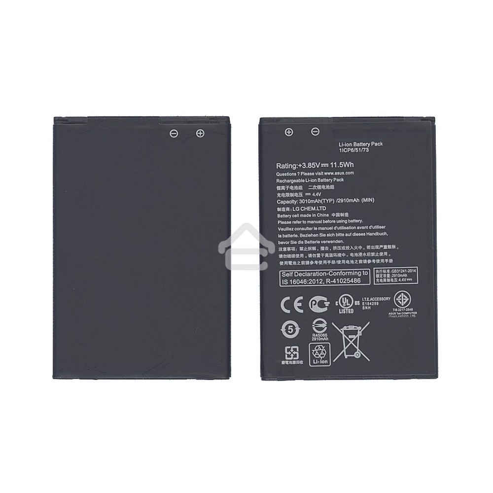 Аккумуляторная батарея B11Bj9c, B11P1510 для Asus Zenfone Go TV 3000mAh, 11.40Wh 3,8V