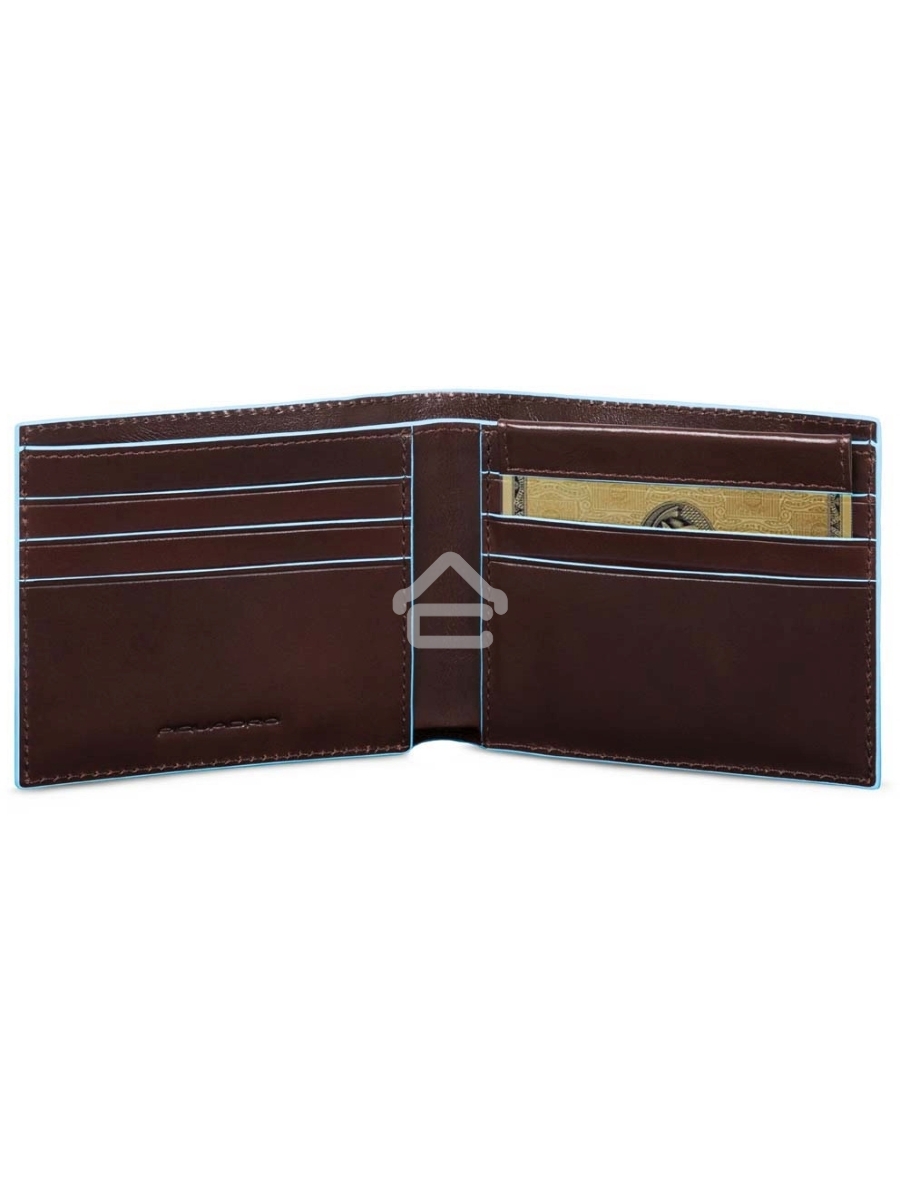 Кошелек мужской Piquadro Blue Square PU3891B2R/MO, натур.кожа, коричневый