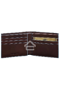 Кошелек мужской Piquadro Blue Square PU3891B2R/MO, натур.кожа, коричневый