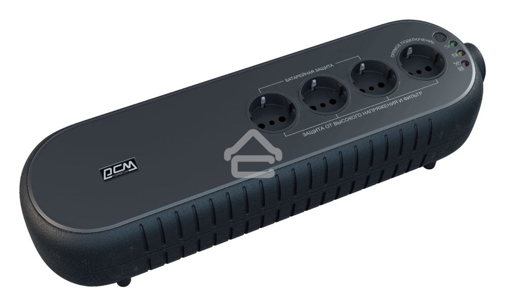 Источник бесперебойного питания Powercom WOW 850U 425Вт 850ВА черный
