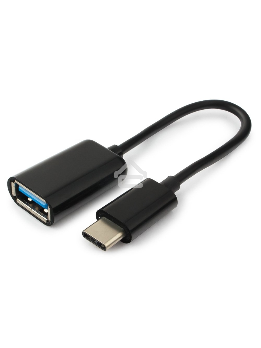 Переходник Cablexpert Переходник USB OTG, USB Type-C/USB 2.0F, пакет (A-OTG-CMAF2-01)