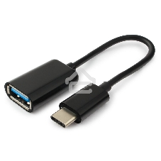 Переходник Cablexpert Переходник USB OTG, USB Type-C/USB 2.0F, пакет (A-OTG-CMAF2-01)