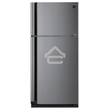 Холодильник Sharp SJ-XE59PMSL серебристый двухкамерный 430/148 л морозилка сверху