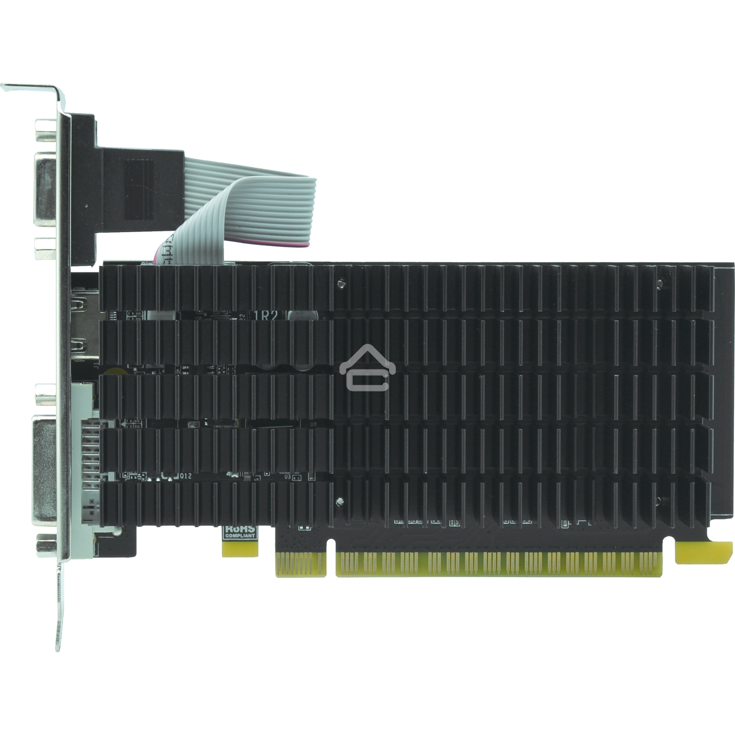 Видеокарта AFOX NVIDIA GeForce GT710 2GB DDR3 64BIT DVI HDMI VGA LP RTL