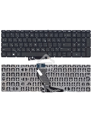 Клавиатура для ноутбука HP Pavilion 15-ab 17-ab черная