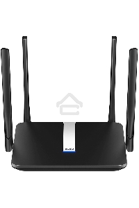 Роутер беспроводной Cudy LT500 AC1200 10/100BASE-TX/4G cat.4 черный