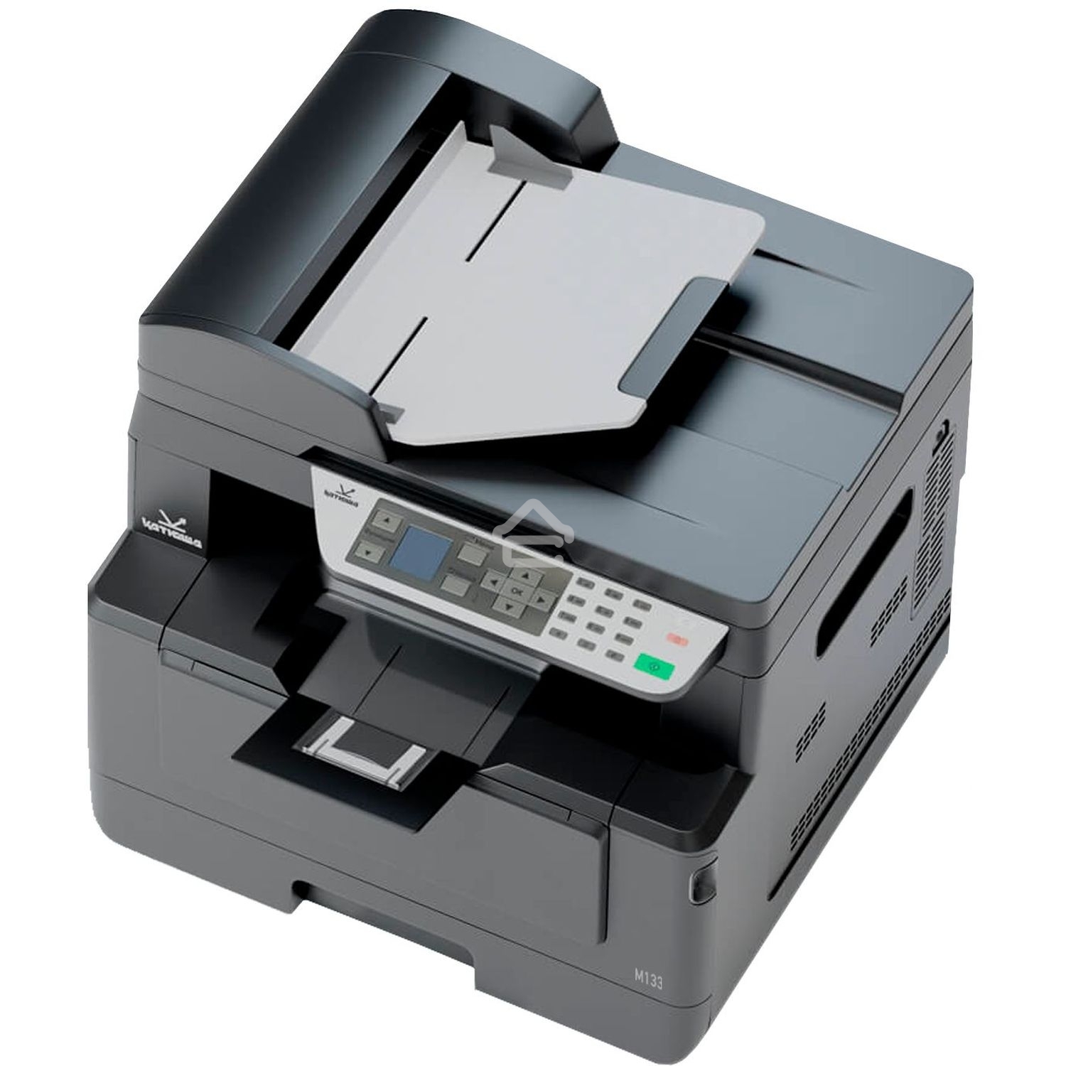 МФУ лазерное Катюша M133 (артикул: M133pm-pp) 33 стр/мин А4 Ч/Б, 1200 dpi. 1ГБ RAM, Eth, USB, USB-host, Wi-Fi (опция). Тонер 700 отп. Пр-во РФ, 3 года гар. МПТ