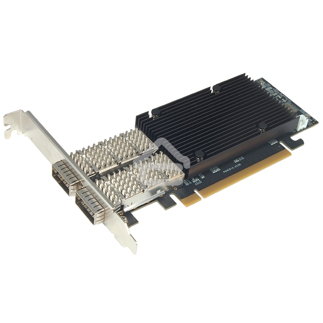 Сетевая карта 100G Dual Port QSFP28 PCIe Ethernet Adapter with Intel E810-CAM2 Chipset