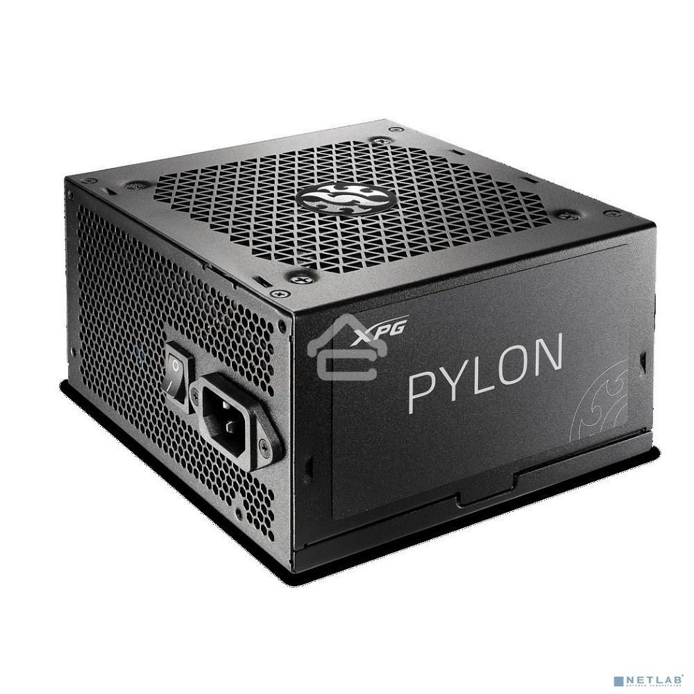 Блок питания ADATA XPG PYLON650B-BLACKCOLOR, 650 Вт, 80 PLUS Bronze, 120мм, черный