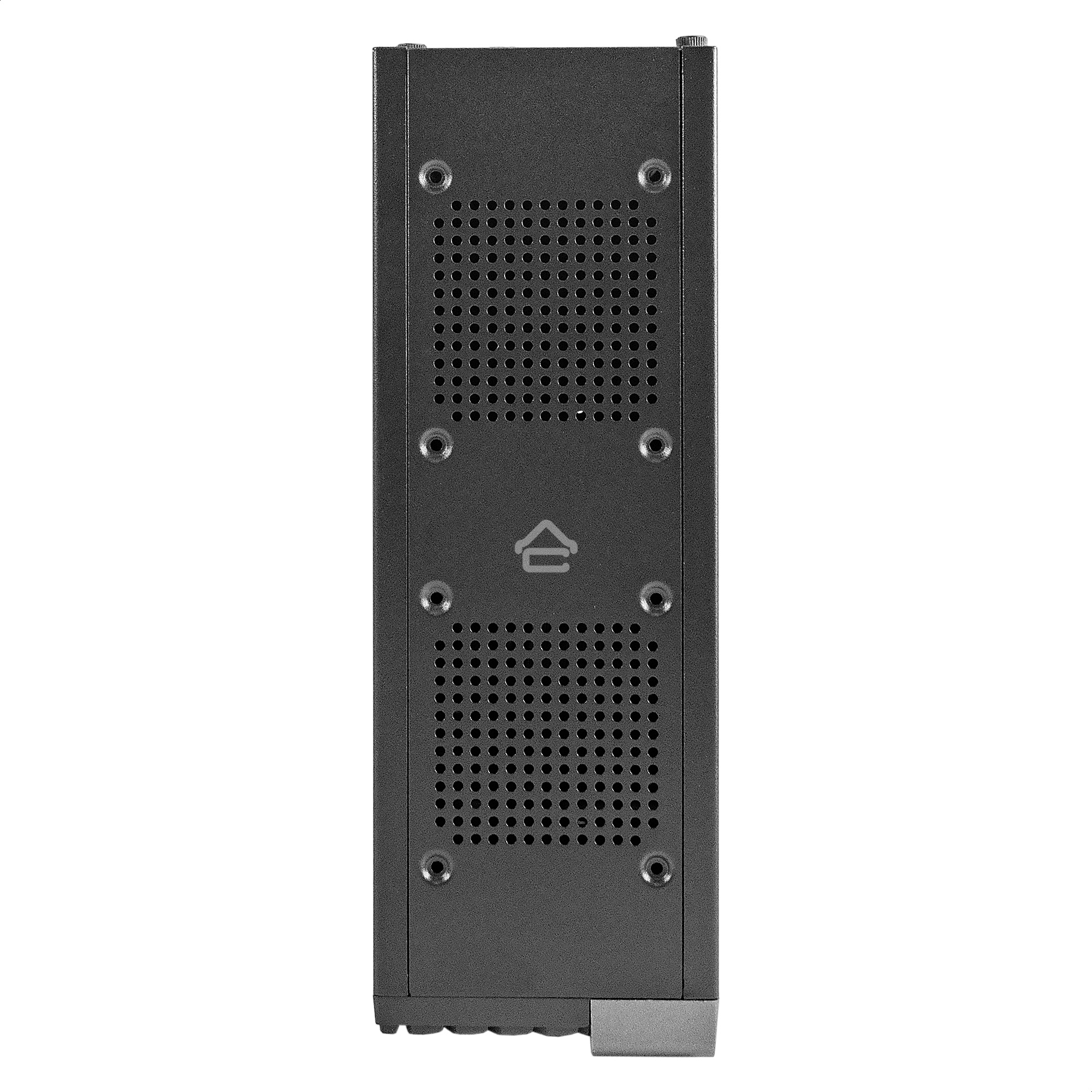 Компьютерный корпус Desktop ExeGate MI-302U (mATX/mini-ITX, без БП, 1*USB+1*USB3.0, HD аудио, черный)