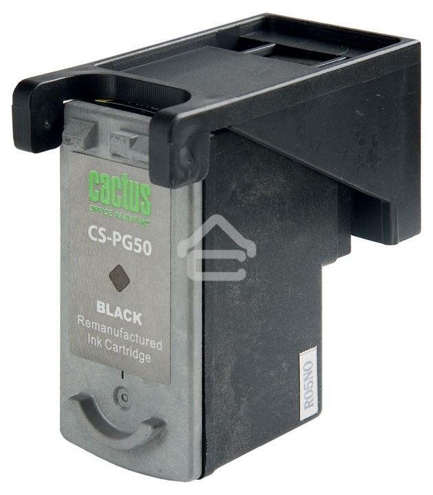 Картридж струйный Cactus CS-PG50 черный (18 мл) для Canon Pixma MP150/MP160/MP170/MP180/MP450/MP460/iP2200/MX300/MX310/JX200/JX210/JX210p/JX500/JX510/JX510P