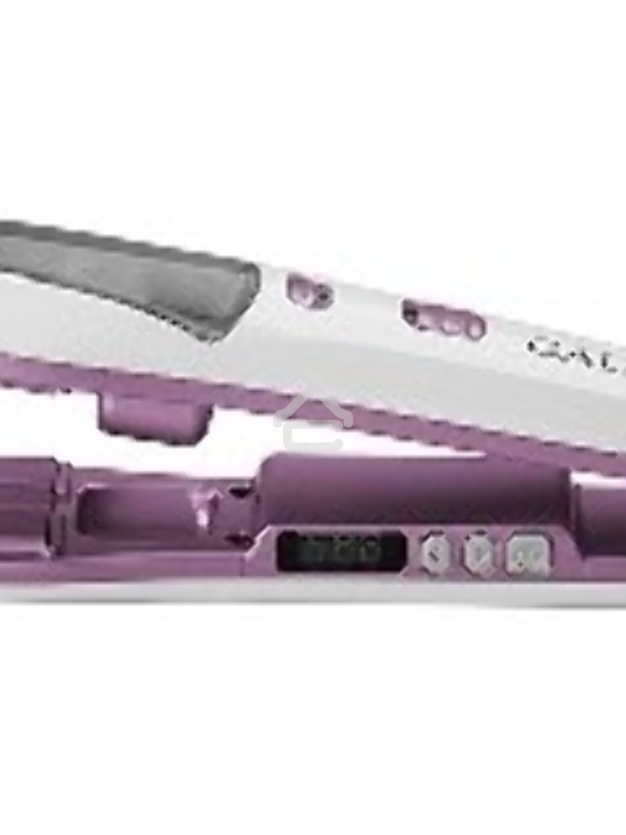 Щипцы для волос Galaxy Line GL 4516, фиолетовый, 45 Вт, максимальная температура 200°С, система ультразвукового распыления воды, съемный резервуар для воды, нагр. элемент с защитой от перегрева, пластины с керам. покрытием, ЖК-дисплей с индикацией темпера