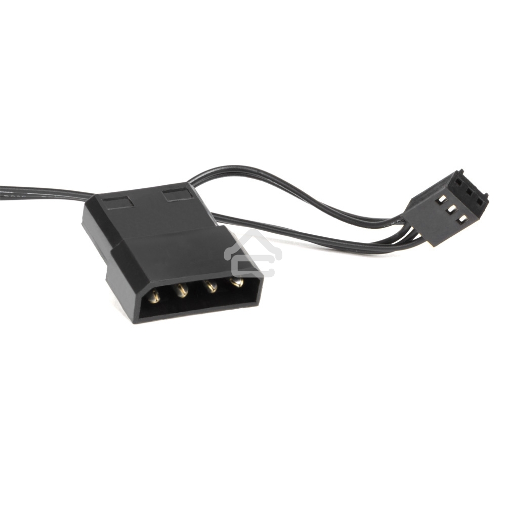 Вентилятор для корпуса Crown CMCF-12025S-1222 черный/зеленый, 120 мм, 1650 об/мин, 28 дБ, 3 pin