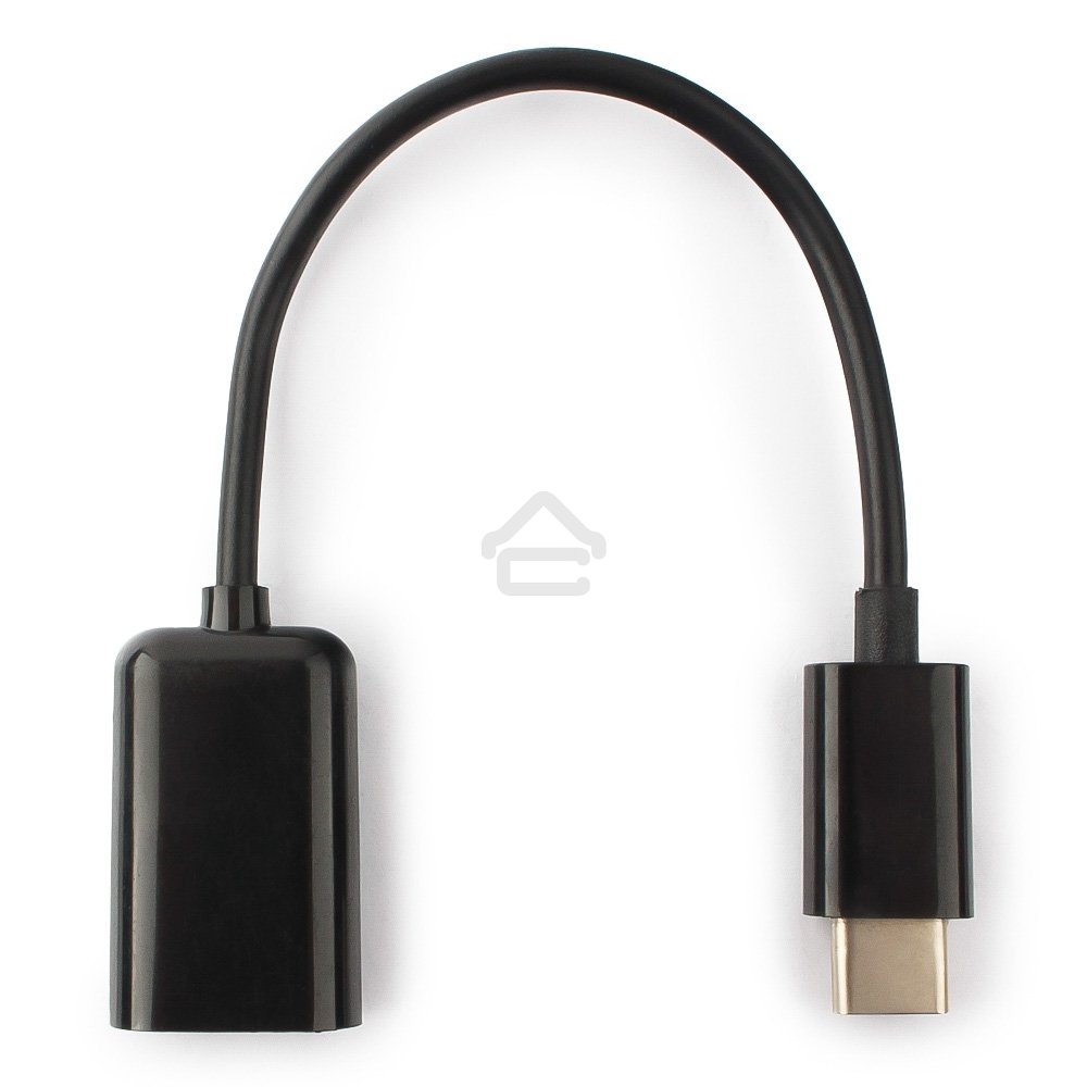 Переходник Cablexpert Переходник USB OTG, USB Type-C/USB 2.0F, пакет (A-OTG-CMAF2-01)