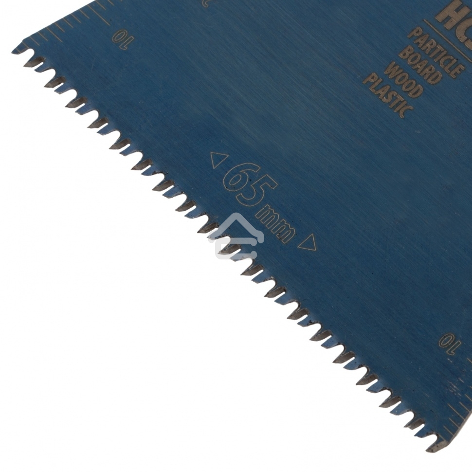 Насадка для МФИ Denzel режущая прямая, HCS, по дереву, ламинату, 65 х 1,8 мм, крупный зуб