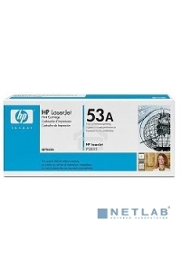 Картридж лазерный HP Q7553A черный для LaserJet P2015 3000 стр.