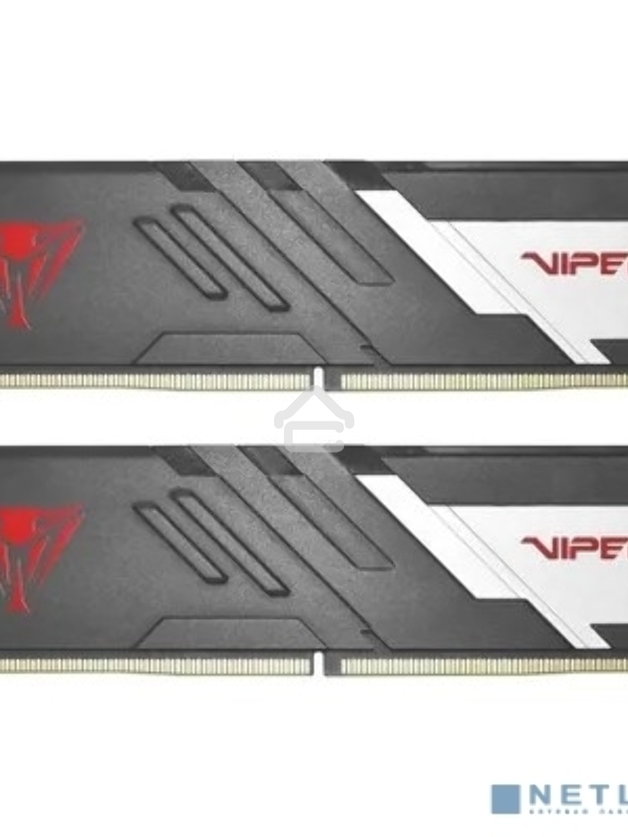 Оперативная память Patriot Viper Venom, DDR5, 64GB (2x32GB), 6400MHz, CL32, DIMM, с радиатором, черный