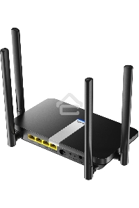 Роутер беспроводной Cudy LT500 AC1200 10/100BASE-TX/4G cat.4 черный