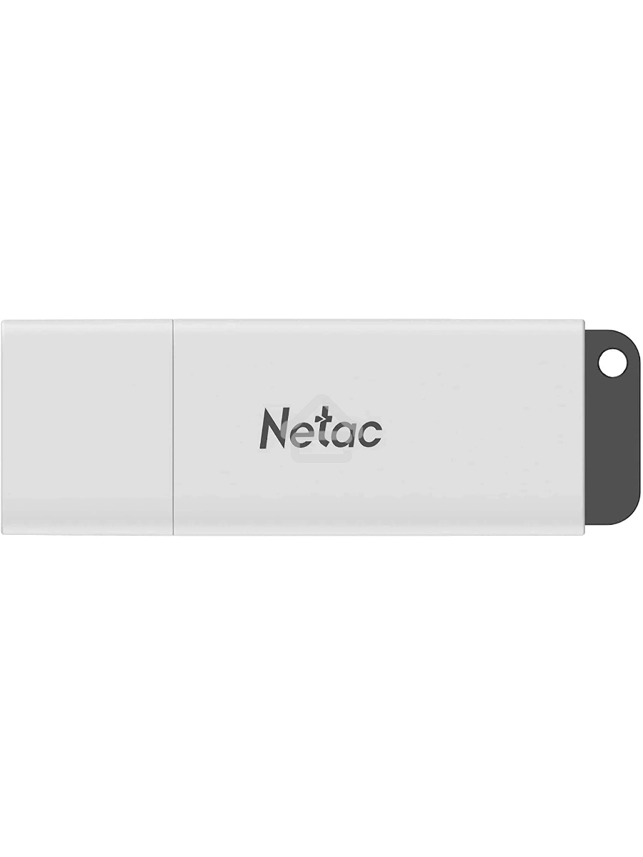 Флешка USB Netac U185, 4ГБ, USB2.0, белый NT03U185N-004G-20WH