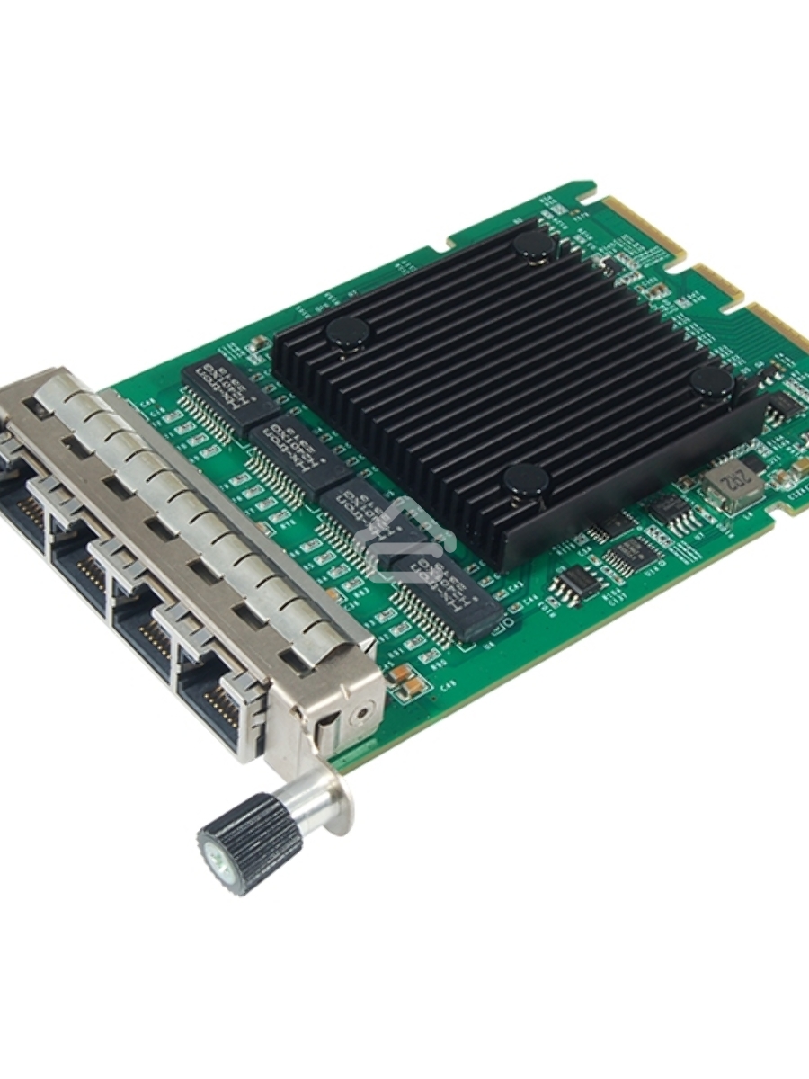 Сетевая карта 1G Quad Port RJ45 OCP3.0 Ethernet Adapter with Intel I350-AM4 Chipset