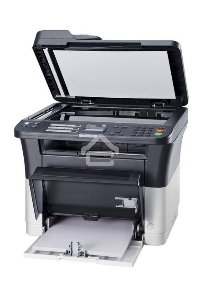 МФУ лазерный Kyocera Ecosys FS-1025MFP (1102M63RU0/1102M63RUV/1102M63RU2/1102M63NX2/1102M63DZ2), A4, ч/б, печ. до 25 стр/мин., скан. до 18 стр/мин. (ч/б) 6 стр/мин. (цвет), 600 x 1800 dpi (печать) 600x600dpi (скан), USB, RJ-45