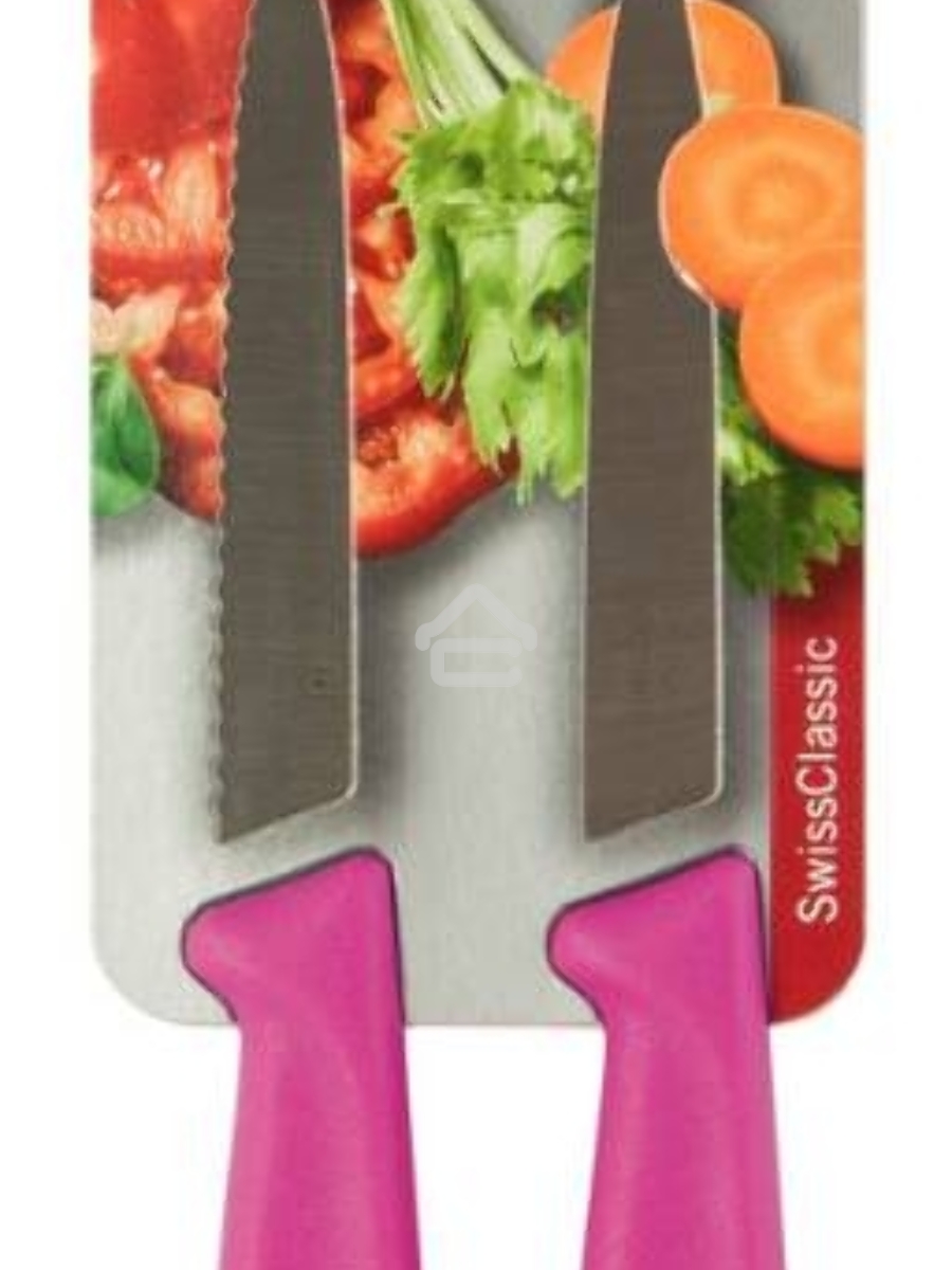 Набор ножей кухон. Victorinox Swiss Classic (6.7796.L5B) компл.:2шт розовый блистер