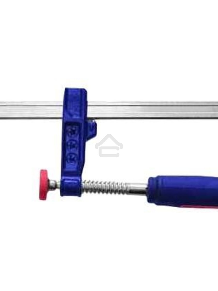 Струбцина FIT 59151тип f усиленная, мягкая ручка, 50х150мм