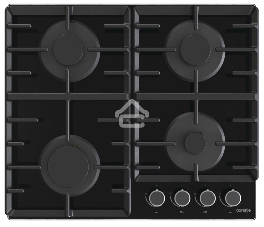 Встраиваемая варочная панель Gorenje Газовая варочная панель на закаленном стекле, Габаритные размеры (шхвхг): 60 × 13.6 × 52 см  Газ-контроль