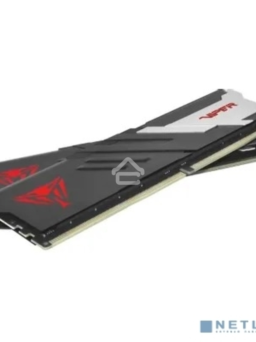 Оперативная память Patriot Viper Venom, DDR5, 64GB (2x32GB), 6400MHz, CL32, DIMM, с радиатором, черный