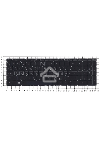 Клавиатура для ноутбука HP 250 G7 255 G7 256 G7 черная с подсветкой