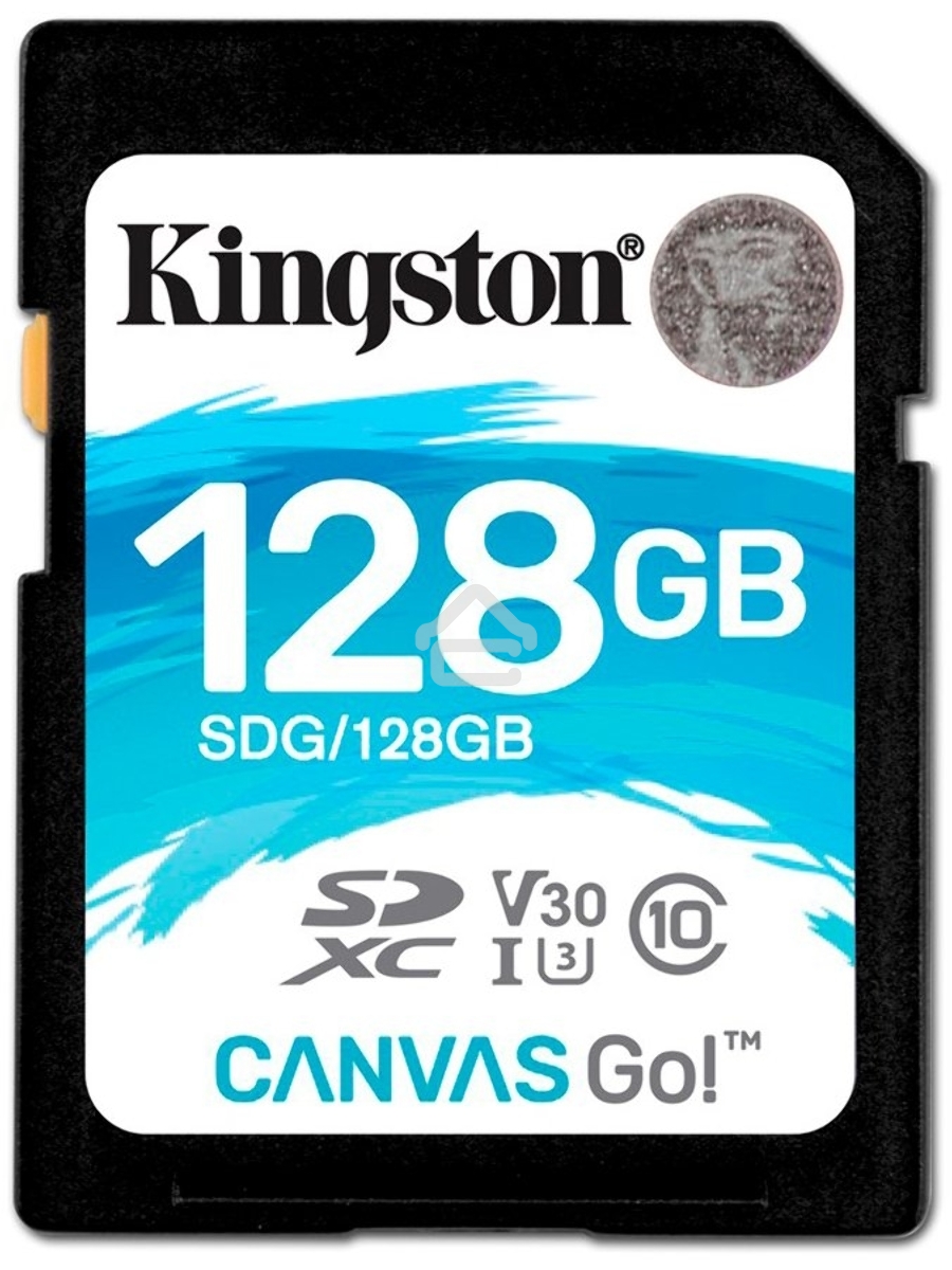 Флеш карта SDXC 128Gb Class10 Kingston SDG/128GB Canvas Go