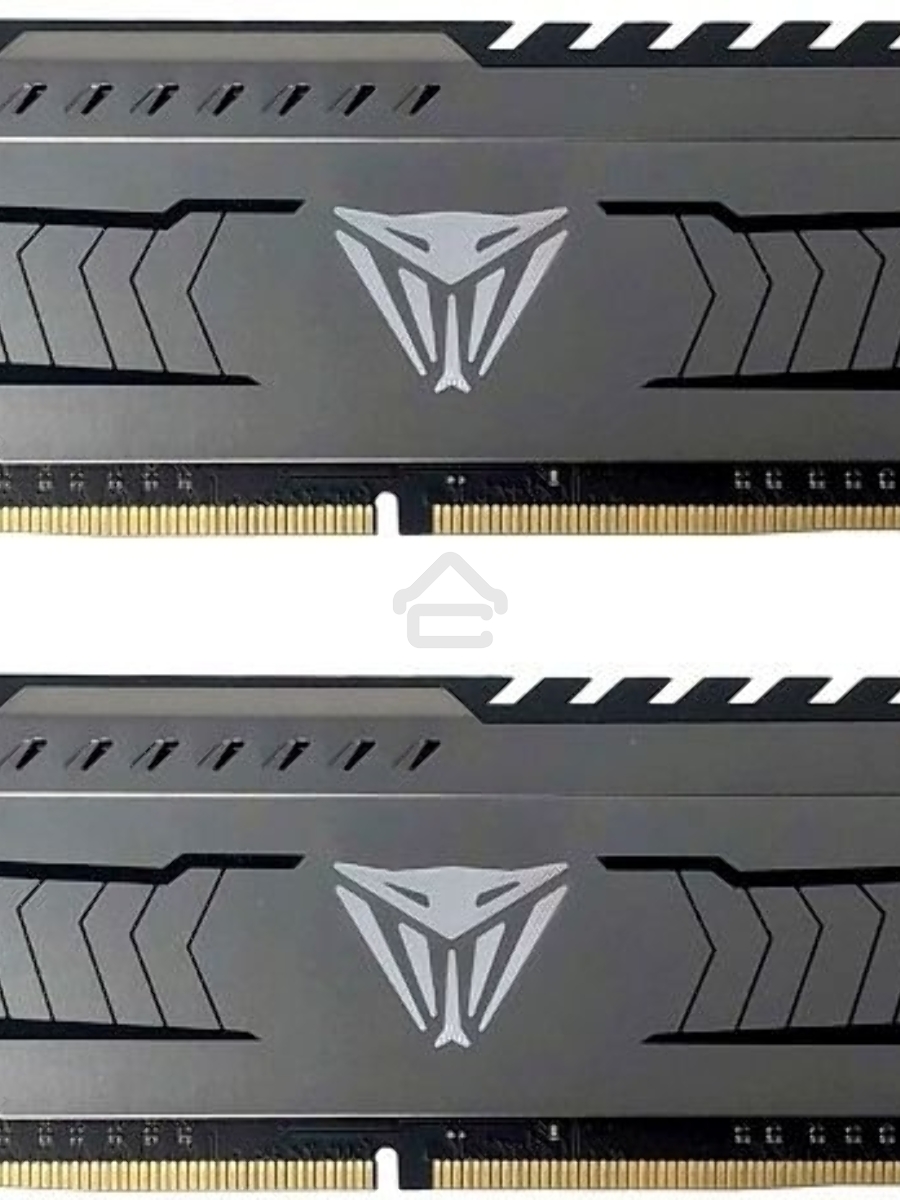 Оперативная память Patriot Viper Steel, DDR4, 32GB (2x16GB), 3600MHz, CL18, DIMM, радиатор, черный