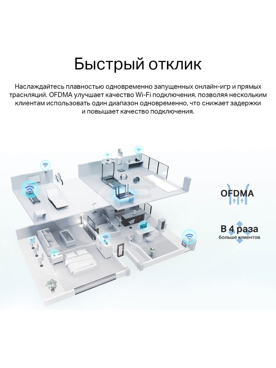 Двухдиапазонный Wi-Fi 6 роутер TP-Link Archer AX23 AX1800